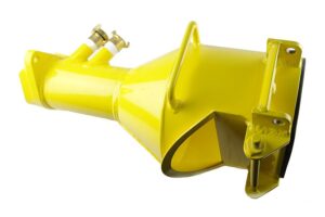 HW3000 Mischrohr mit Zylinder und festem Flansch