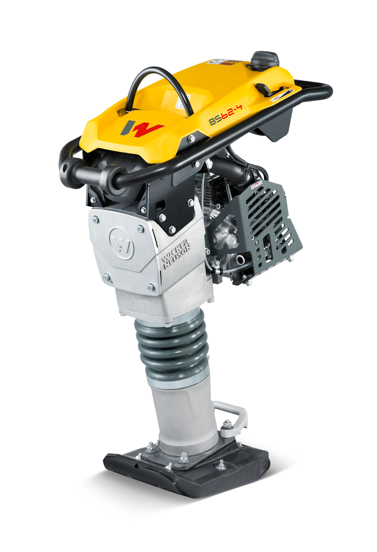 WACKER NEUSON BS68-4A/28 Motorisierte Bodenverdichtungsmaschine mit vibrierender Stampfplatte und 70 kg Betriebsgewicht