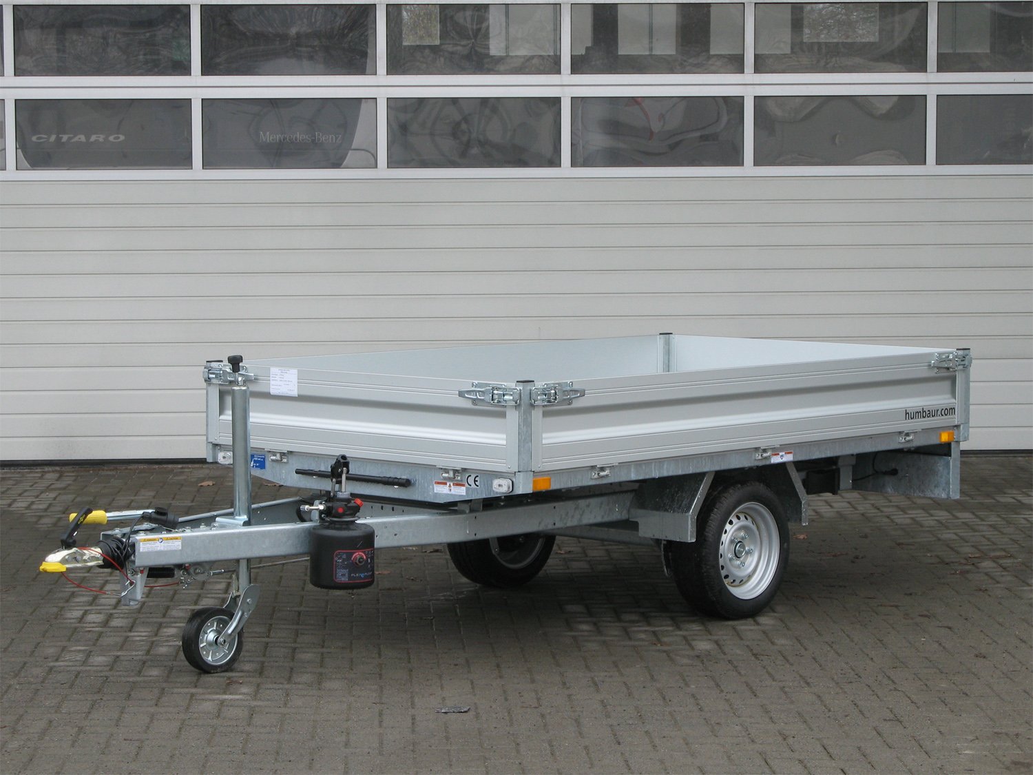 HUMBAUR HUK 182715 Kippanhänger mit flexibler elektrischer Pumpe FLEXePump